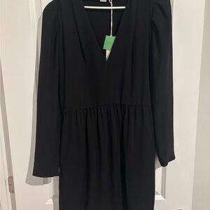 Stella McCartney Black Long Sleeve Dress